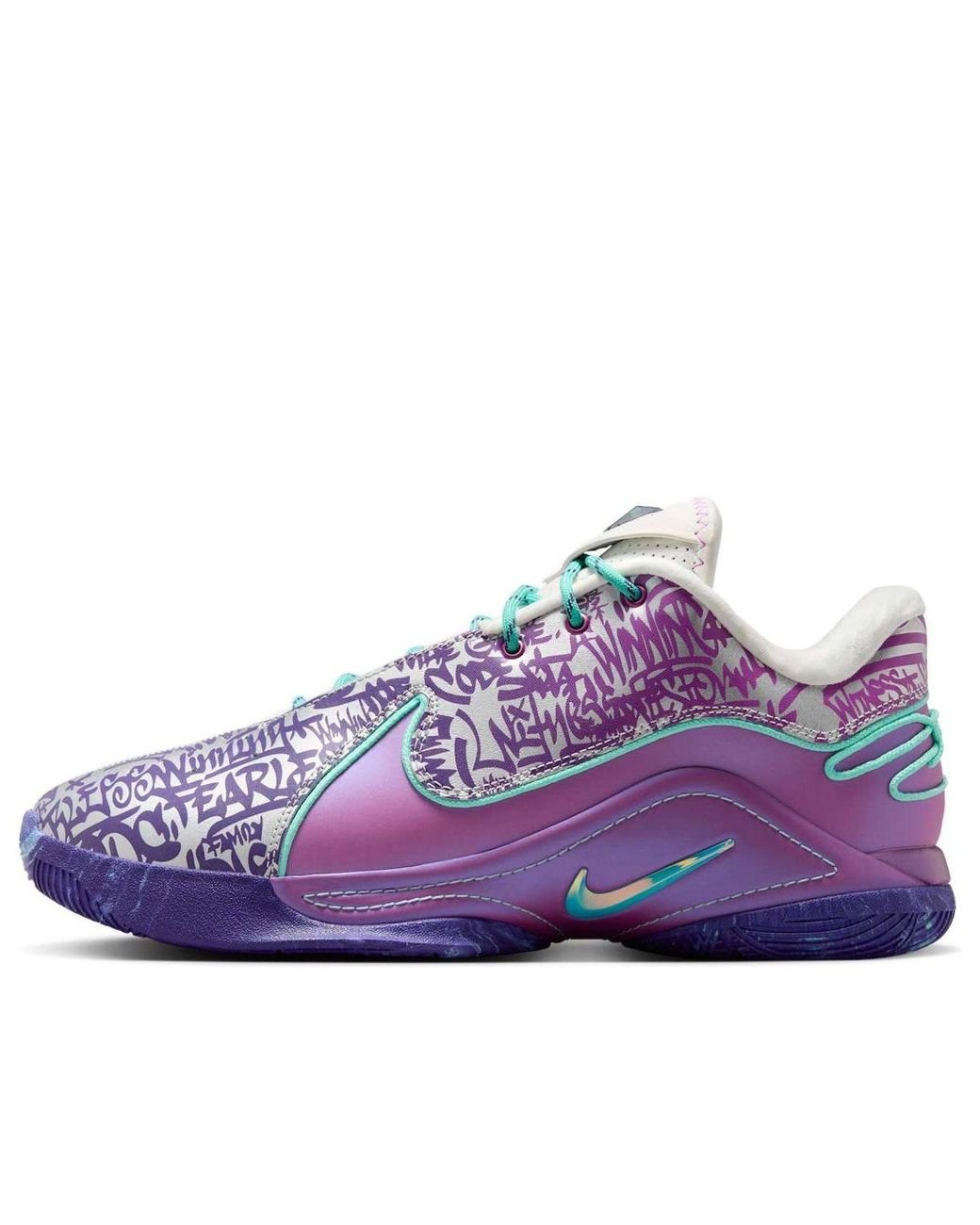 nike lebron purple
