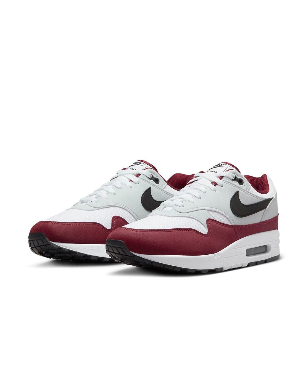 air max 1 red and white