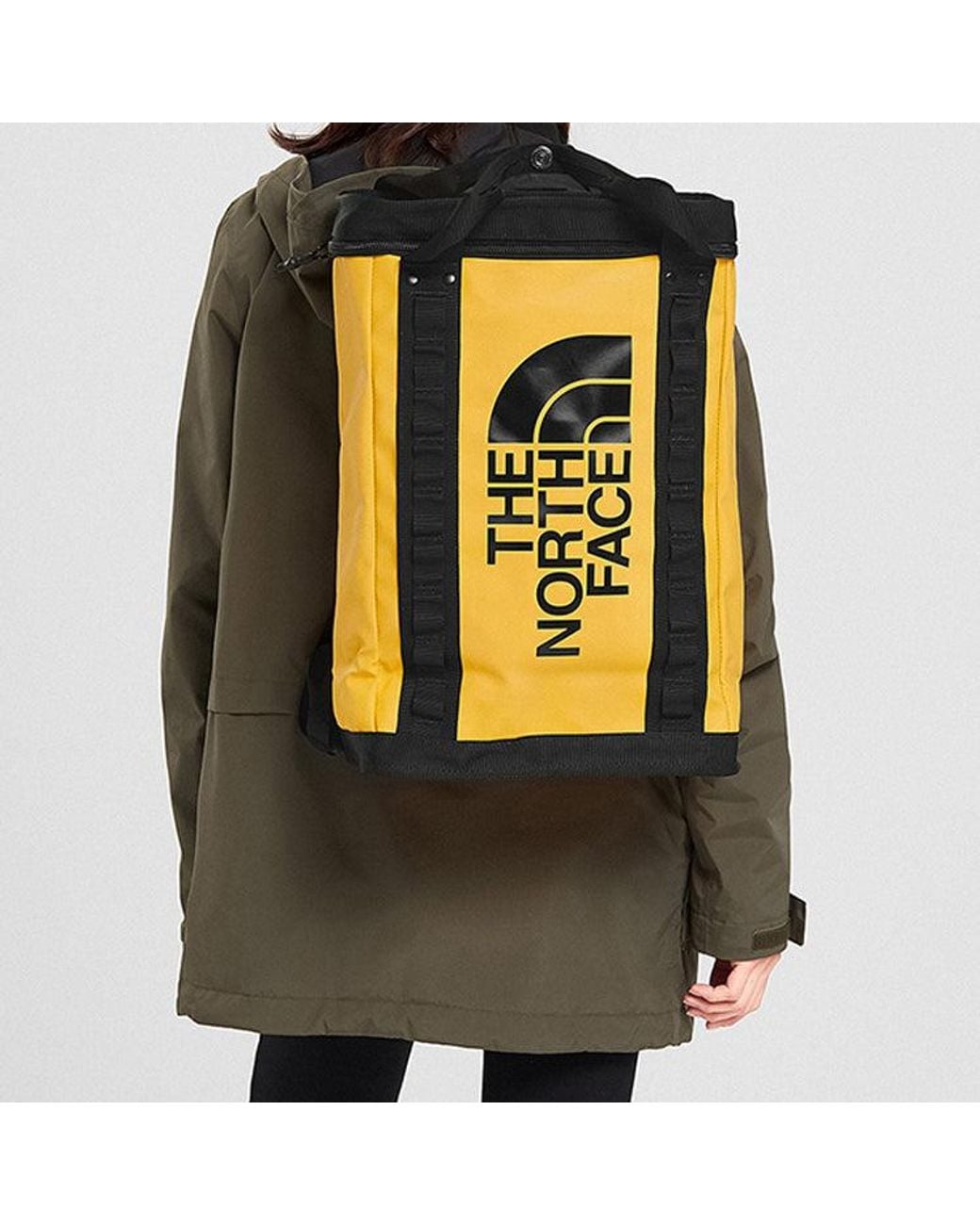 The North Face Yellow Logo 26L Backpack