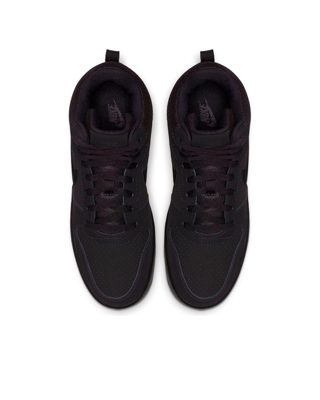 Nike Black Court Borough Mid for men