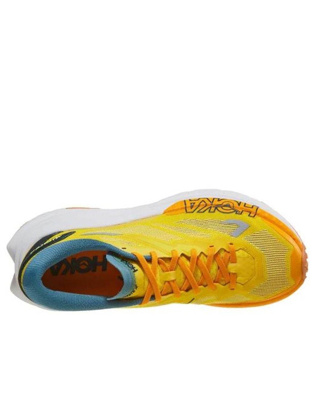 Hoka One One Yellow Mafate X 'Zest Mountain Fog' for men