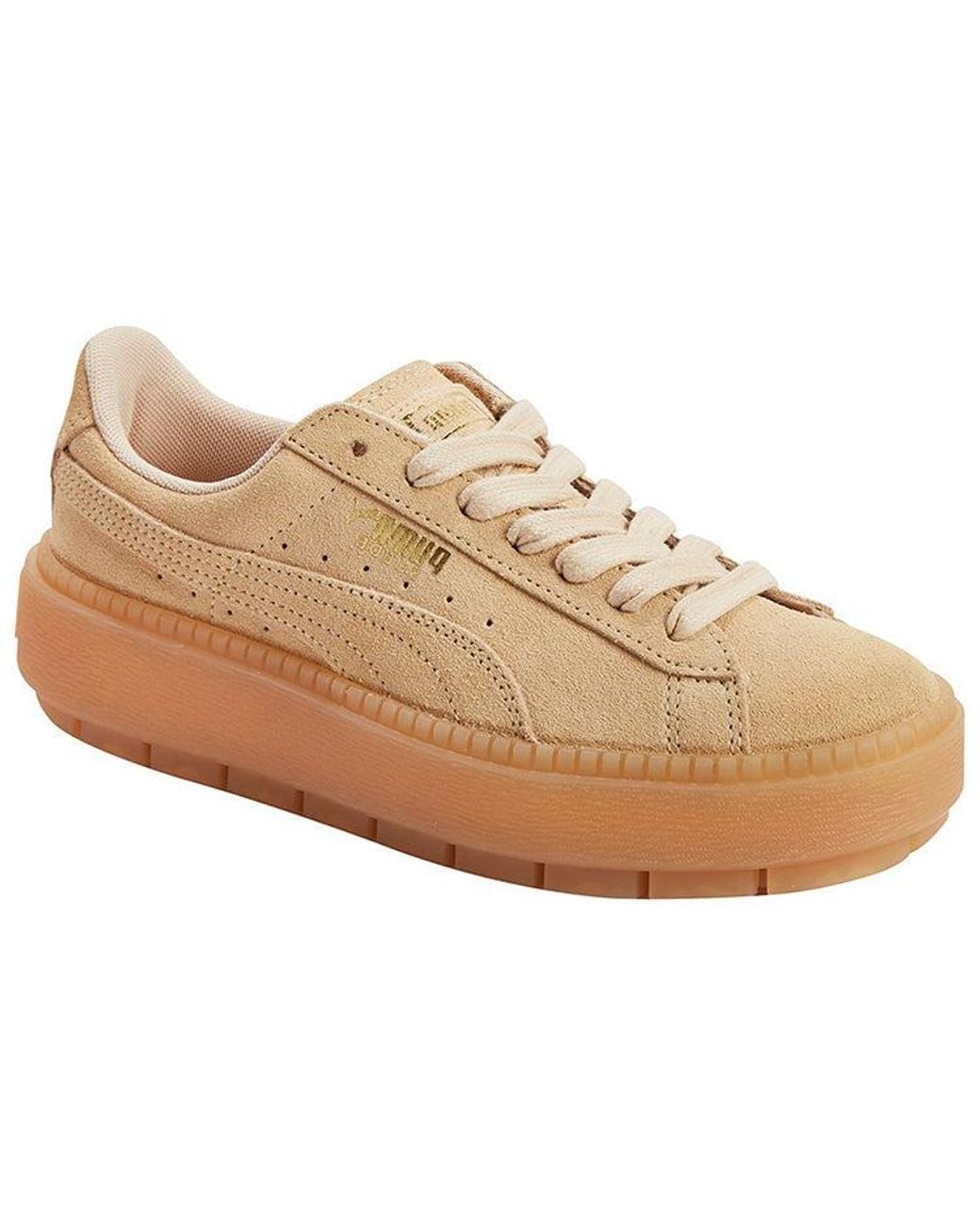 PUMA Natural Suede Platform Trace for men