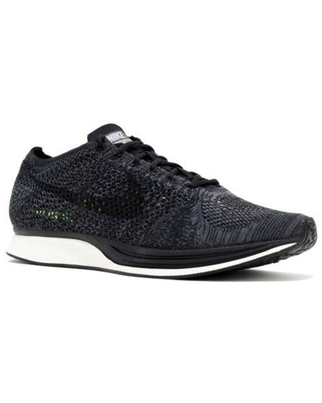 Nike Blue Flyknit Racer 'Knit By Night' for men