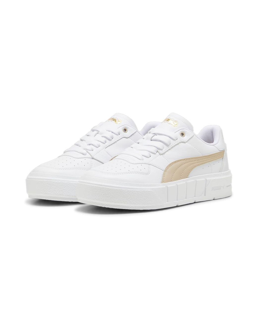 PUMA White (Wmns) Cali Court Leather Putty'