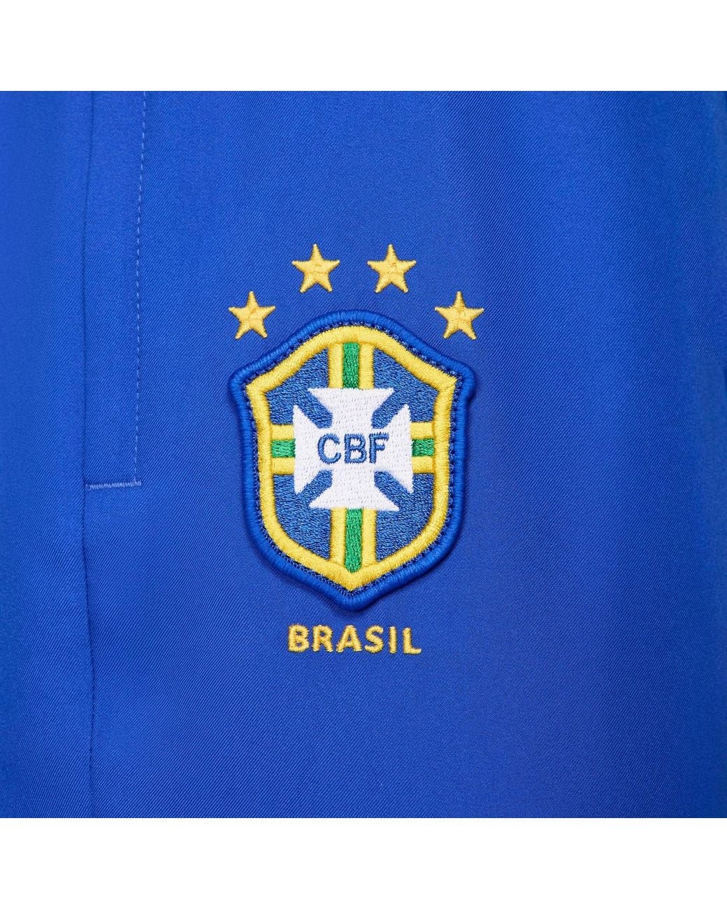 Nike Blue Brazil 1998 Reissue Soccer Replica Track Pants 'Lyon' for men