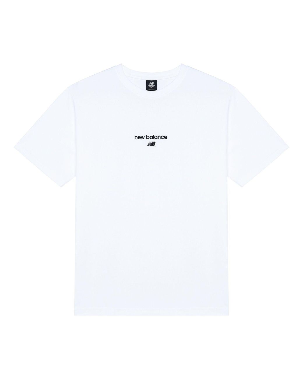 New Balance White Logo T-Shirt