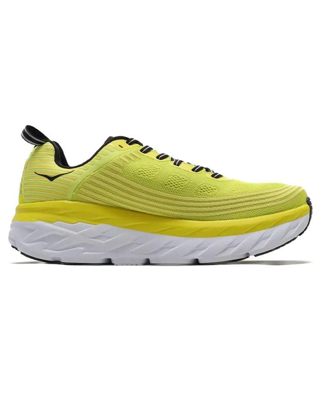 Hoka One One Yellow Bondi 6 'Citrus Anthracite' for men