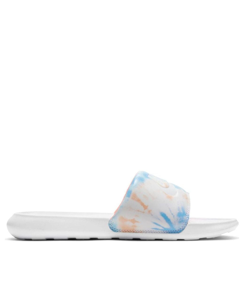 Nike Blue (Wmns) Victori One Printed Slide 'Tie-Dye'