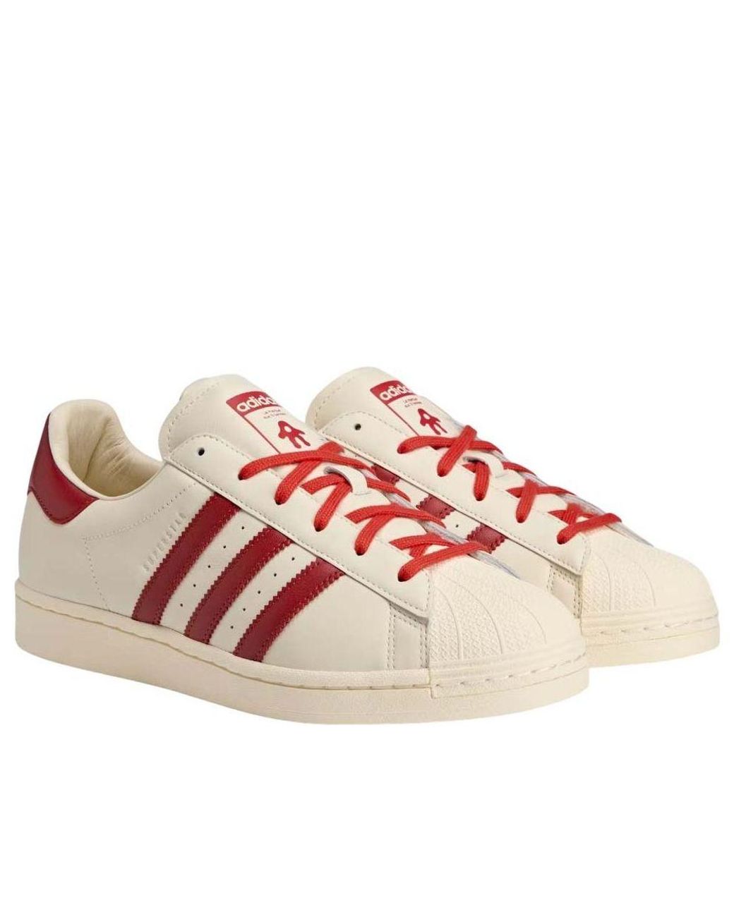 Adidas Red (Wmns) X Avavav Superfinger Superstar 'Better Scarlet Cream'
