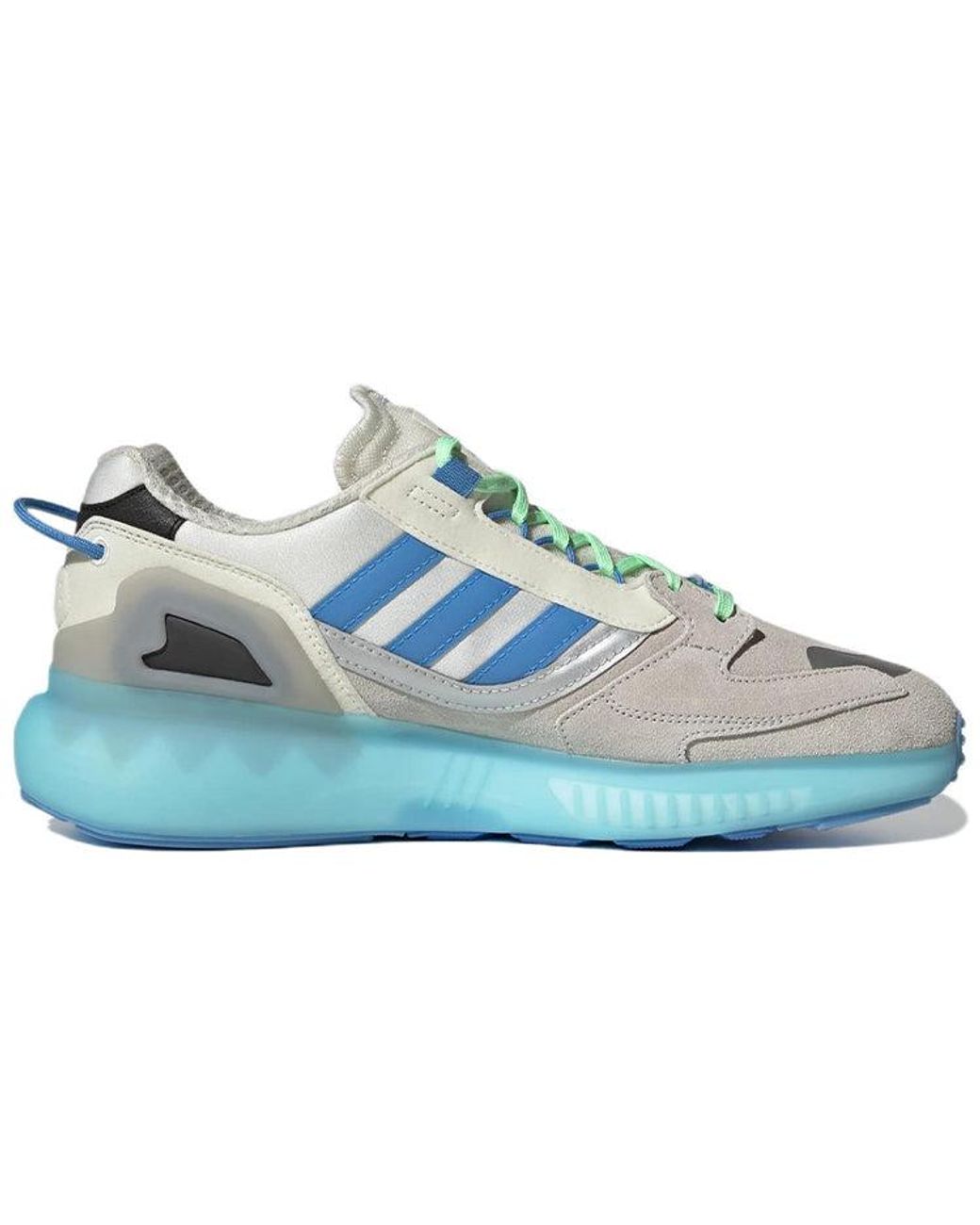 adidas Originals Adidas Zx Boost 'off White Pulse Blue' for Men | Lyst