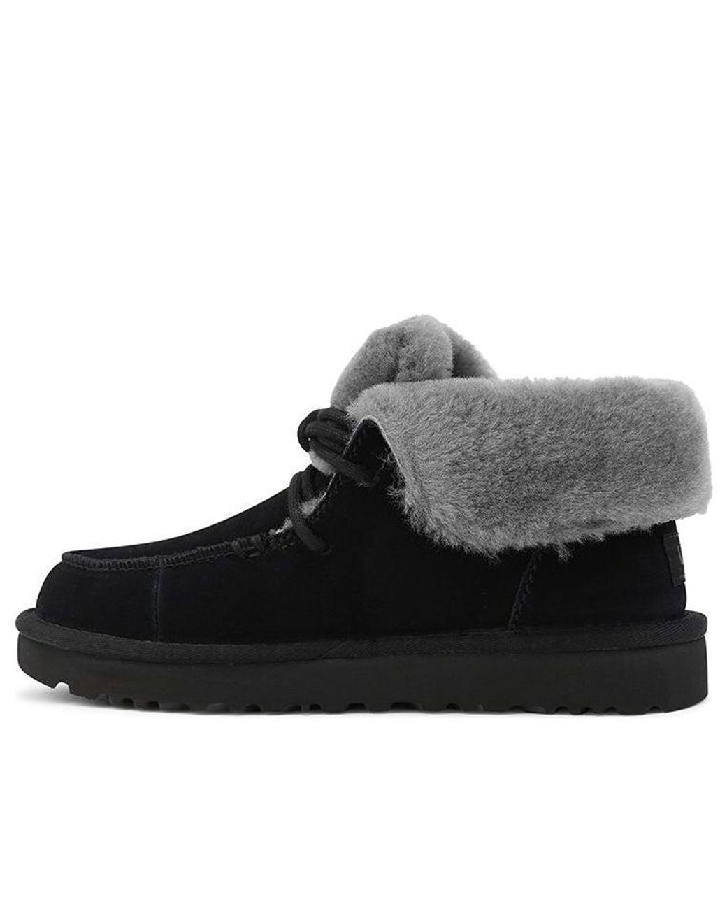 Ugg Black (Wmns) Diara Lacing Fleece Lined