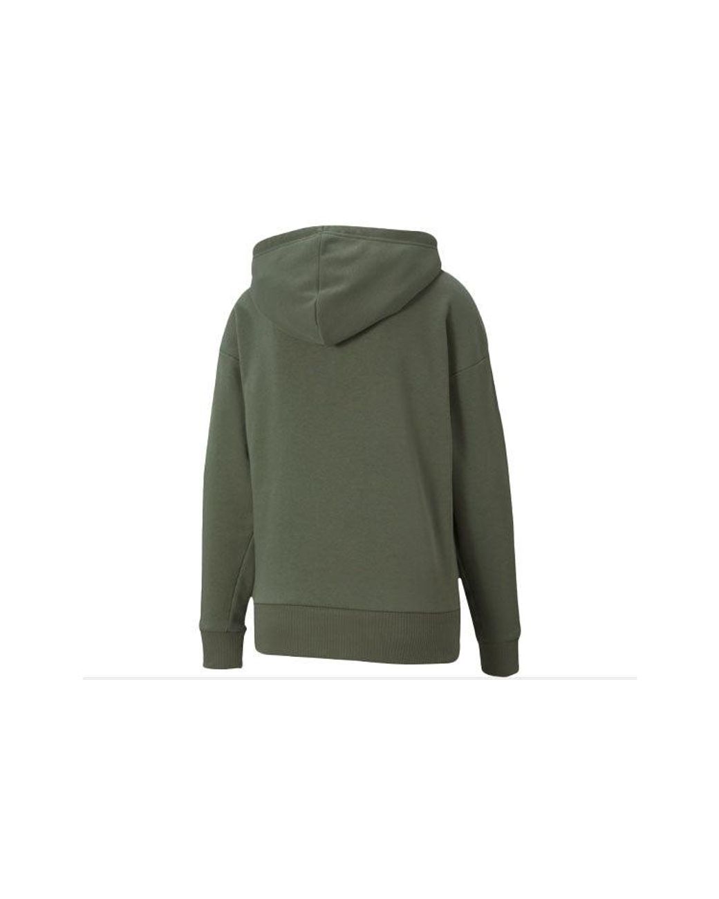 PUMA Green (Wmns) Classics Logo Hoodie