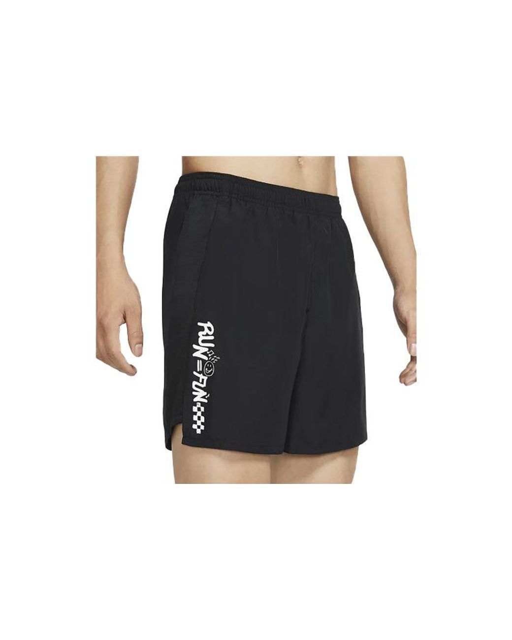 Nike Black Side Design Running Shorts for men
