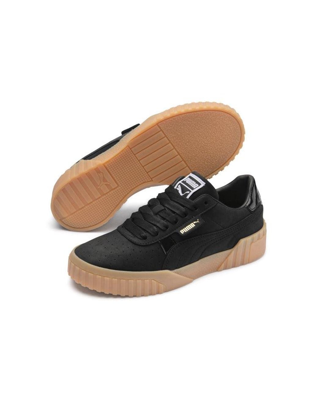 PUMA Black (Wmns) Cali Nubuck