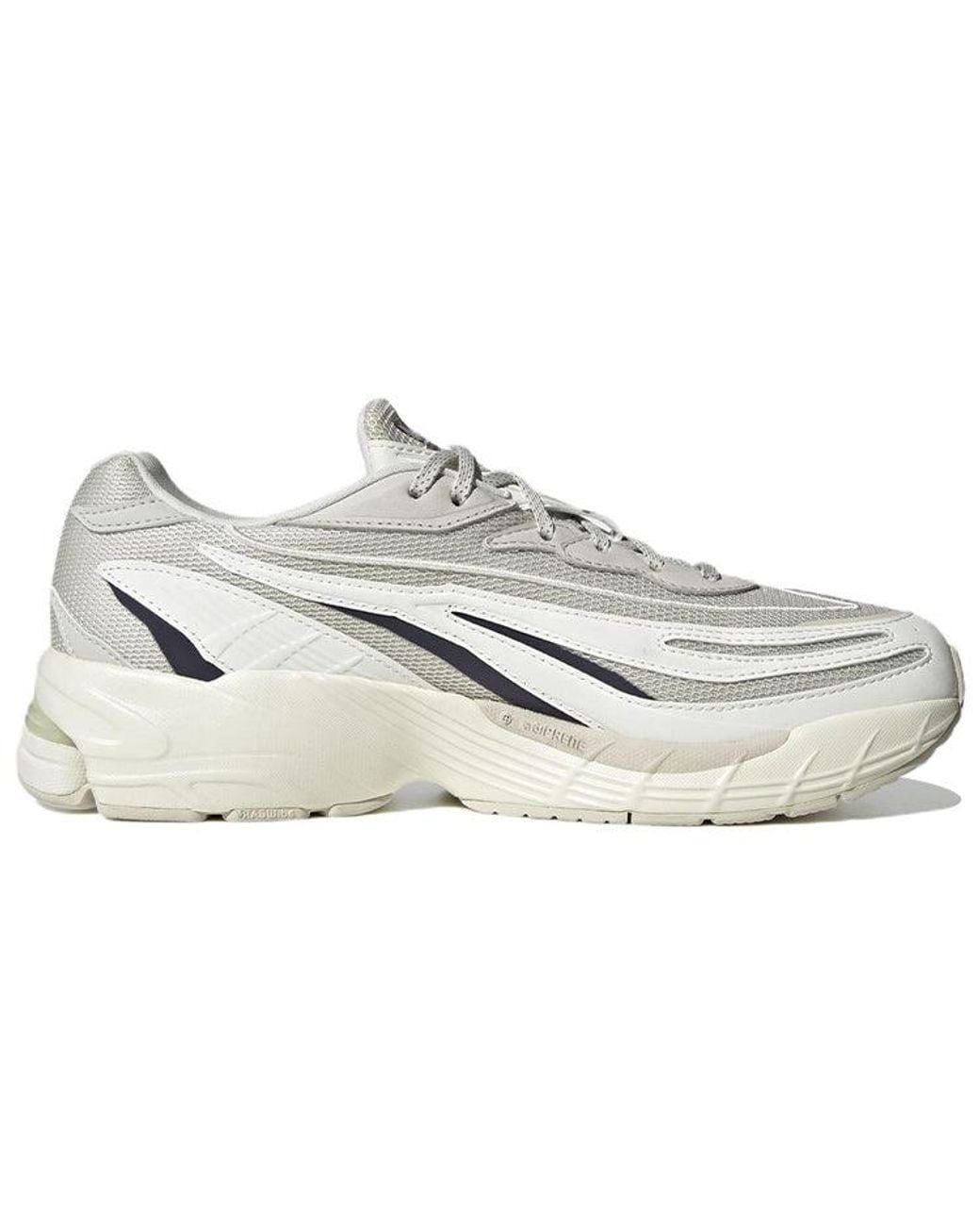 Adidas White Originals Orketro Shoes 'Aluminium Off Night Metallic' for men