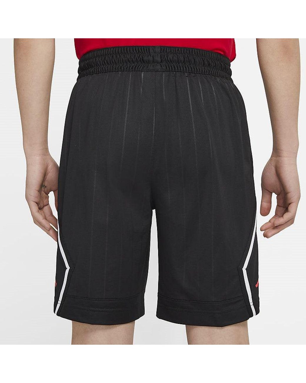 Nike Black Jumpman Diamond Basketball Short for men