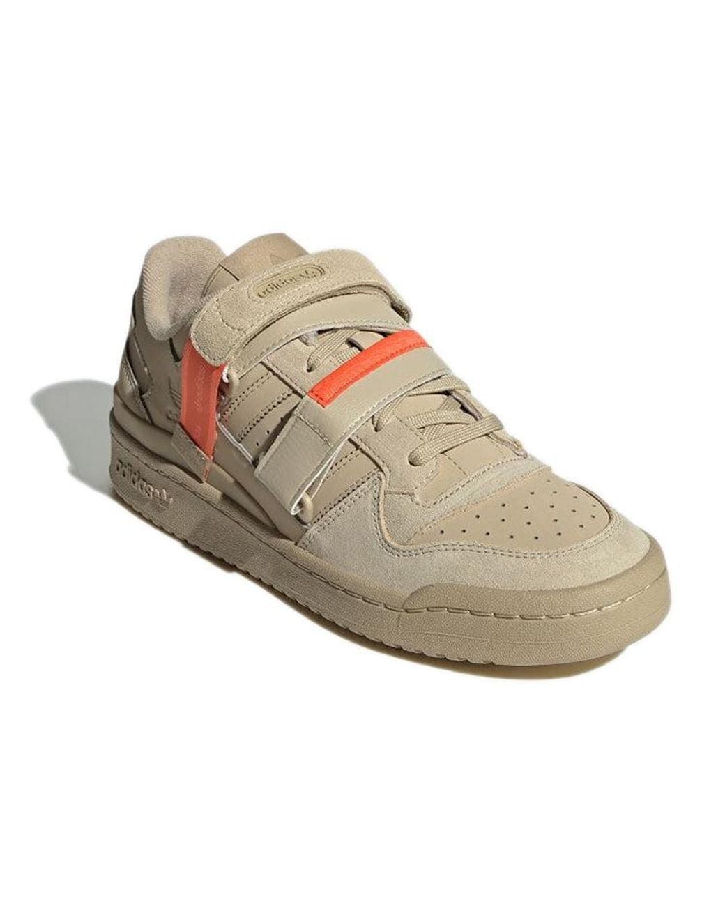 Adidas Brown Forum Low Strap 'Taupe Oxide' for men