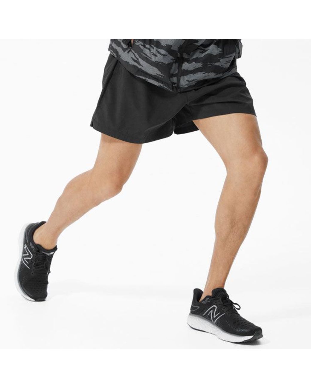 New Balance Black Basic 5 Inch Short for men
