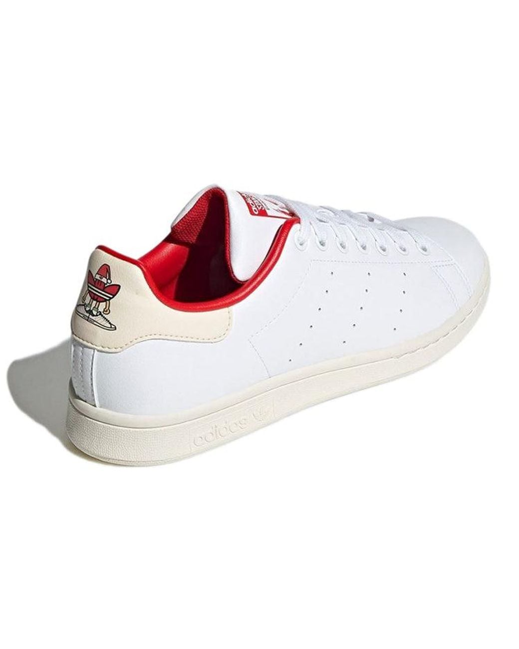 Adidas White Originals Stan Smith Retro Casual Skateboarding Shoes for men