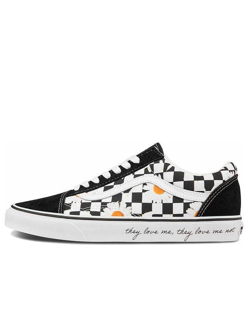 Vans White Old Skool Low-Top Sneakers for men