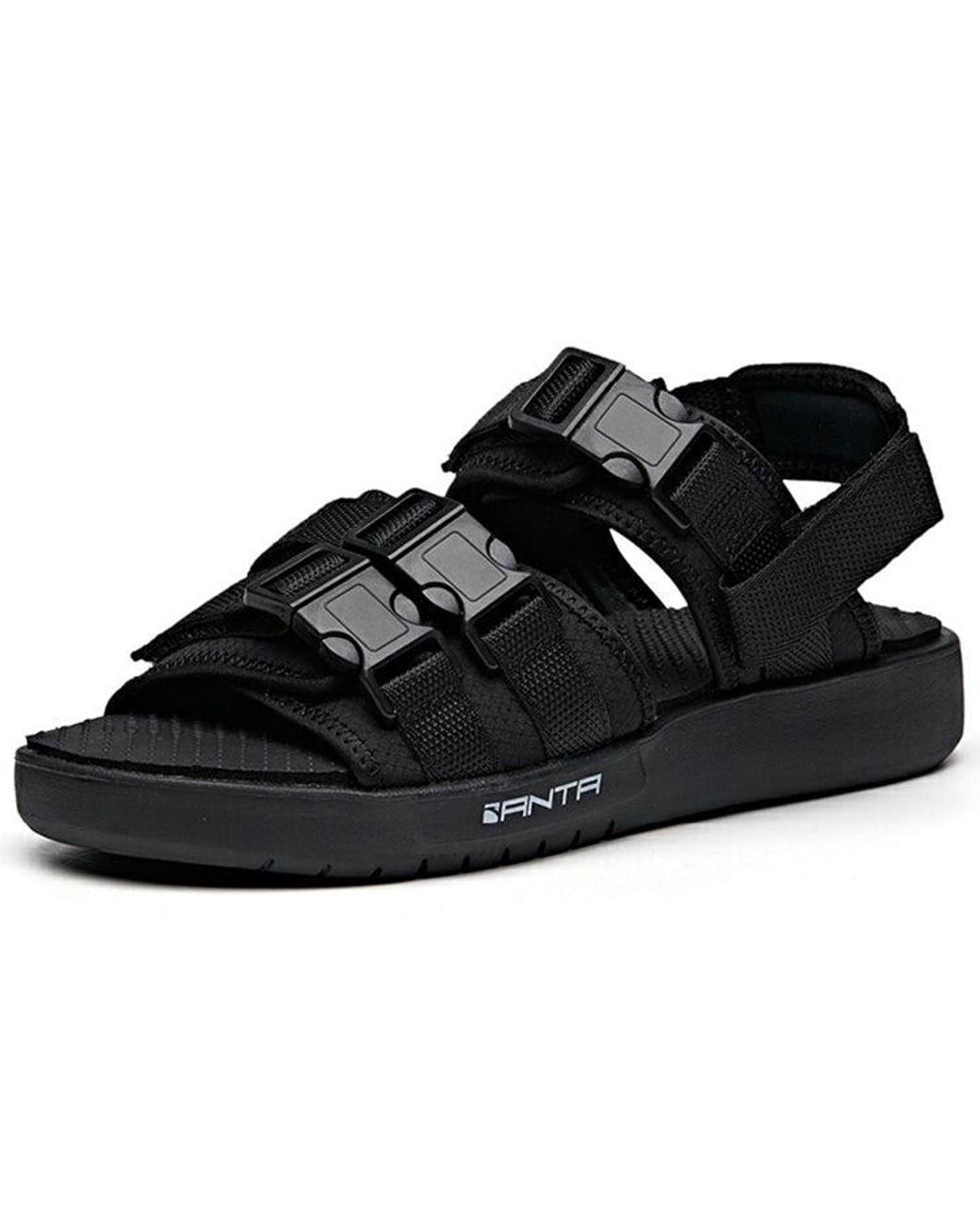 Anta Black Life Series Sandals for men