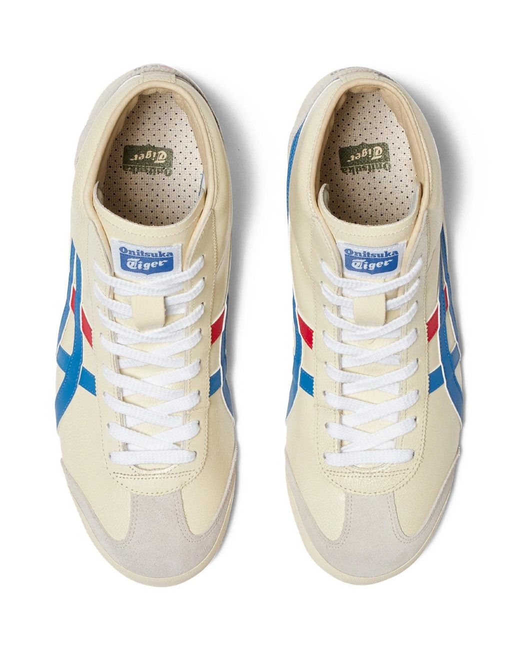 Onitsuka Tiger Blue Mexico Mid Runner Sneakers for men