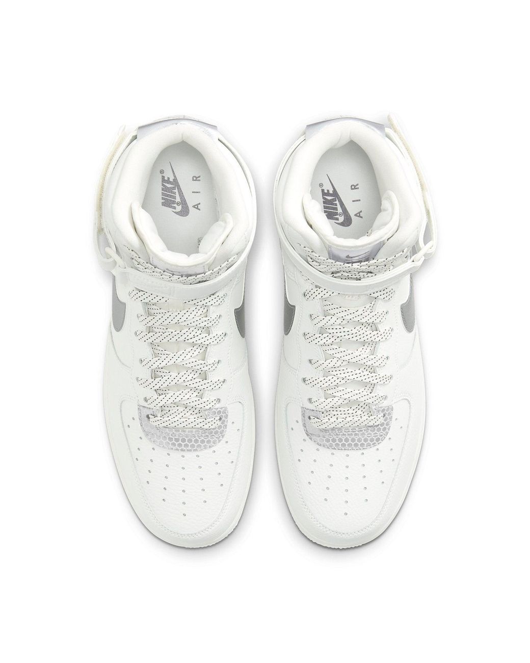 Nike White X 3M Air Force 1 High 'Summit' for men