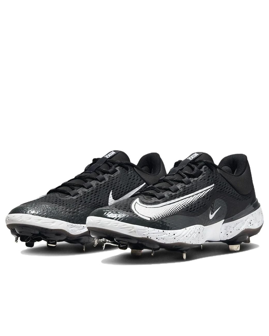 Nike Black Alpha Huarache Elite 4 Low for men
