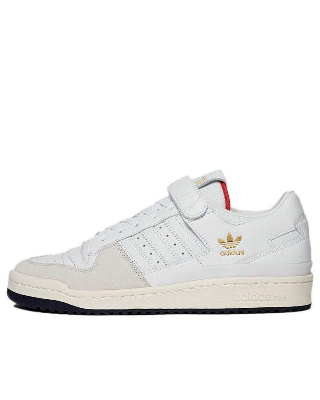 Adidas White Sneakersnstuff X Forum 84 Low 'Core' for men