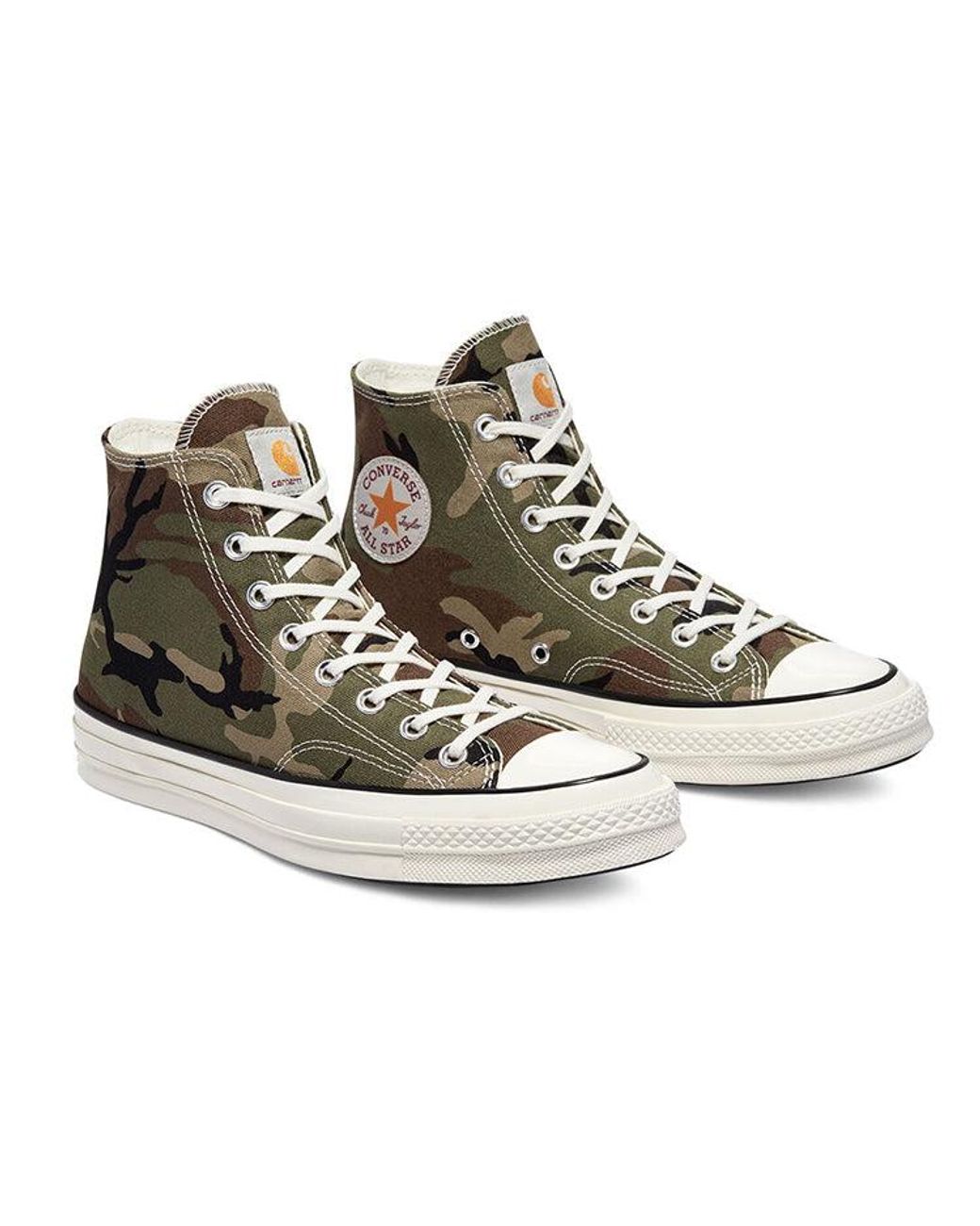 Converse Brown Carhartt Wip X Chuck 70 High 'Camo' for men