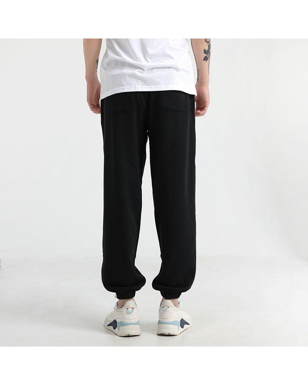 PUMA Black Downtown Pants for men