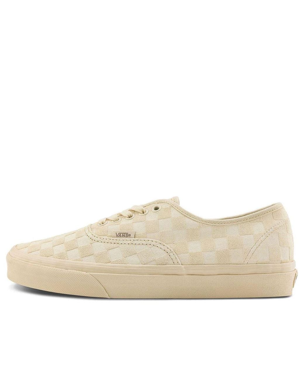 Vans Natural Authentic 'Mono Checkerboard Tan'