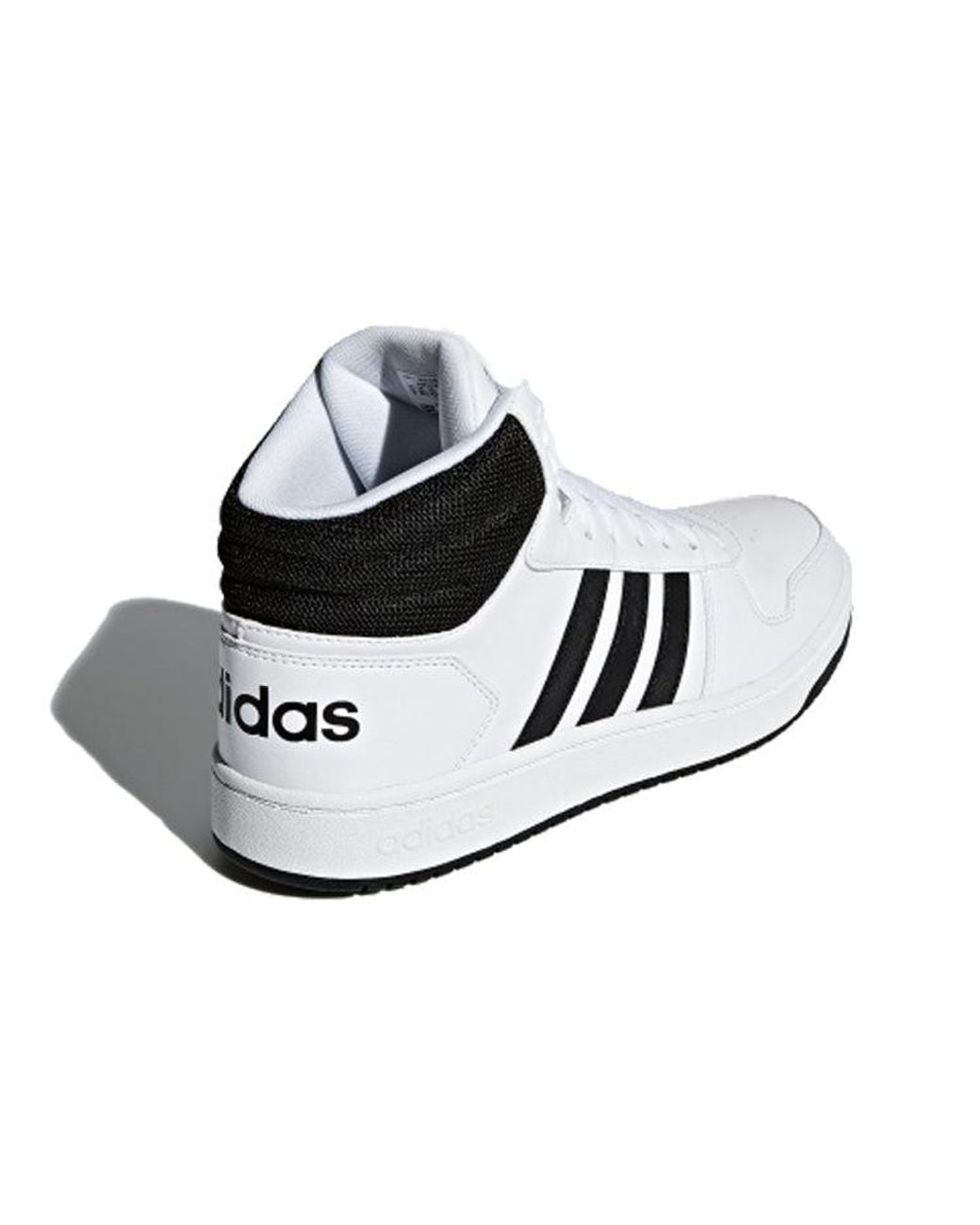Adidas White Hoops 2.0 Mid for men