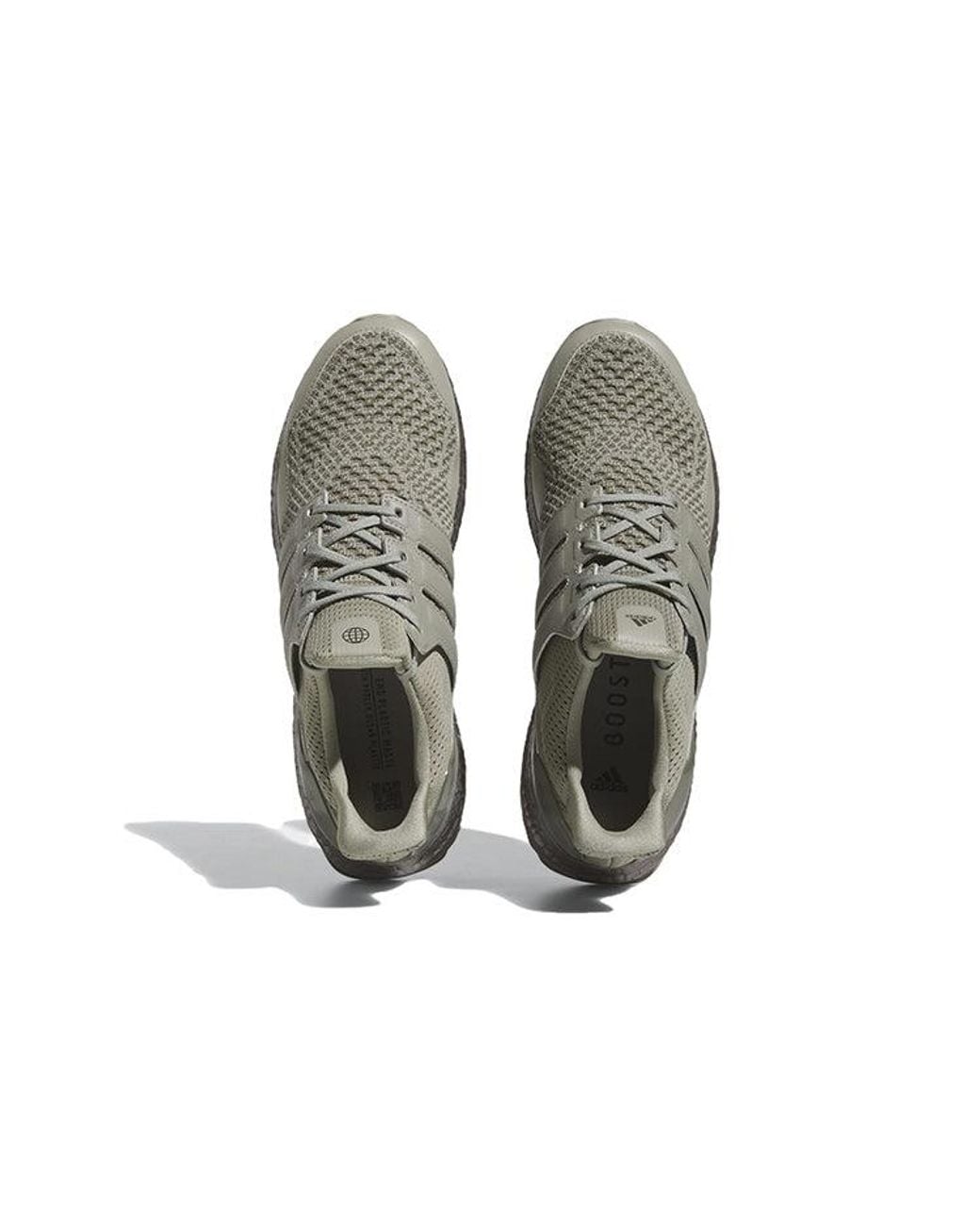 Adidas Gray Ultraboost Spikeless Golf Shoes Pebble' for men