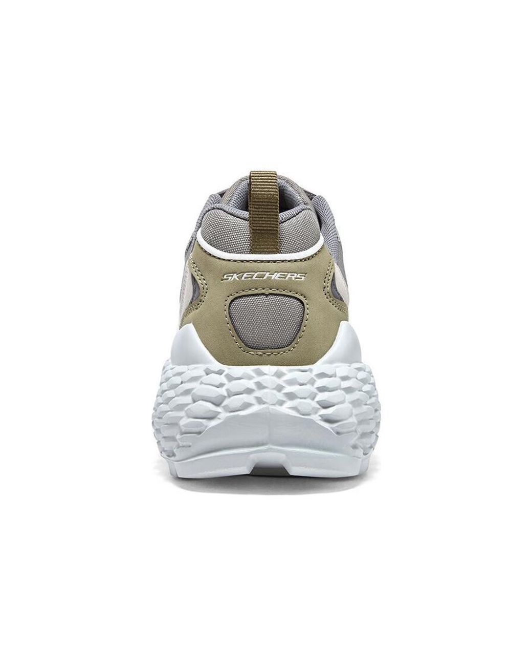 Skechers White Monster Marathon Running Shoes 'Cream' for men