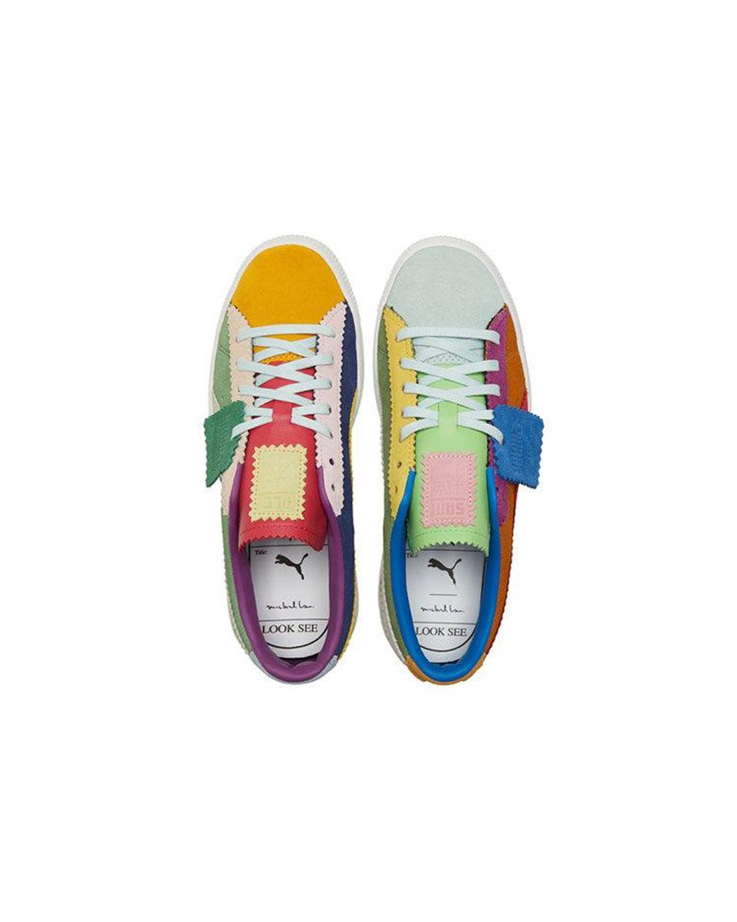 PUMA Green Michael Lau X Suede Vintage Q2 'Multi' for men