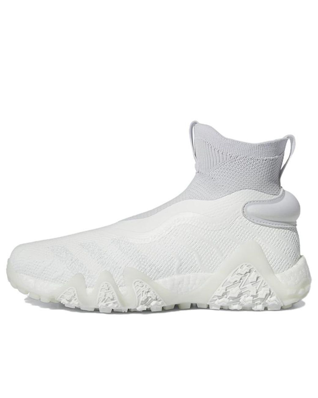 Adidas White Codechaos Laceless Dash' for men