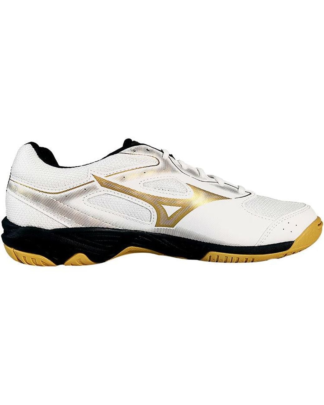 Mizuno White Sky Blaster 'Slipresistant Durable Low Badminton' for men