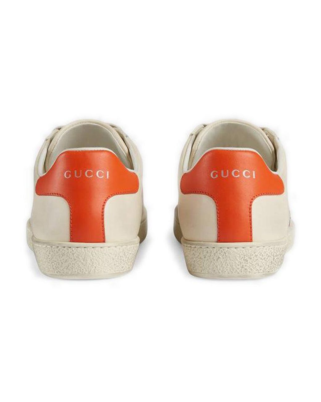 Gucci Natural X Disney Ace Leather Sneaker