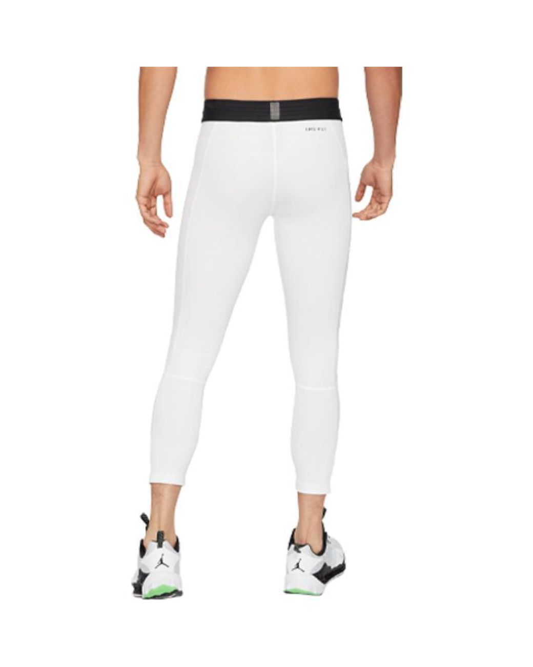 Nike White Dri-Fit 3/4-Length Tights for men