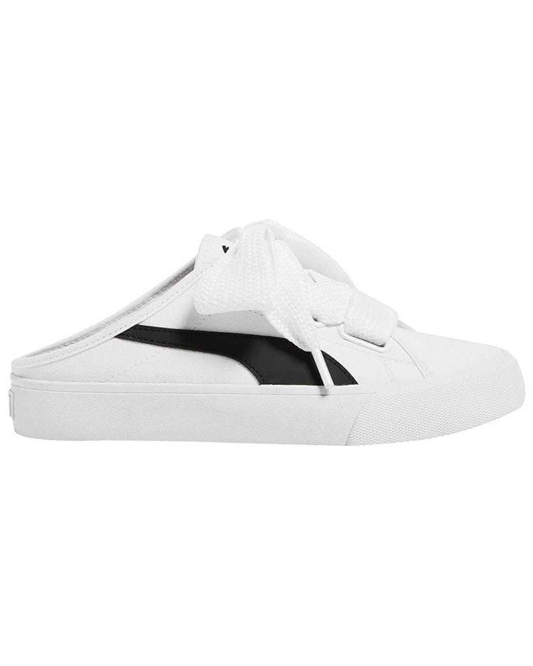 PUMA White (Wmns) Bari Mule Ribbon