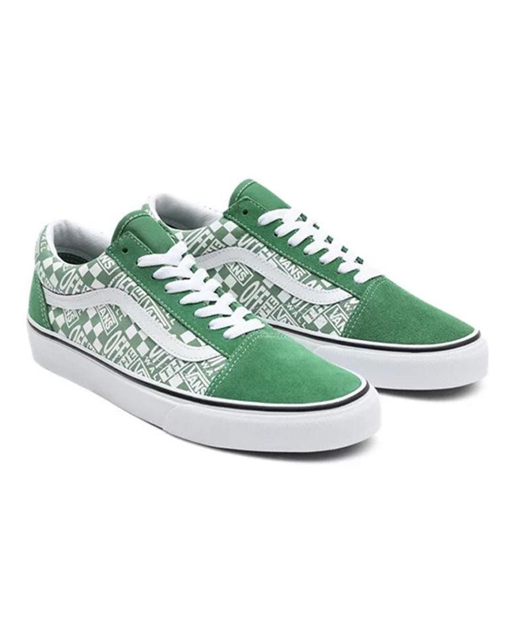 Vans Green Old Skool 'Off The Wall for men