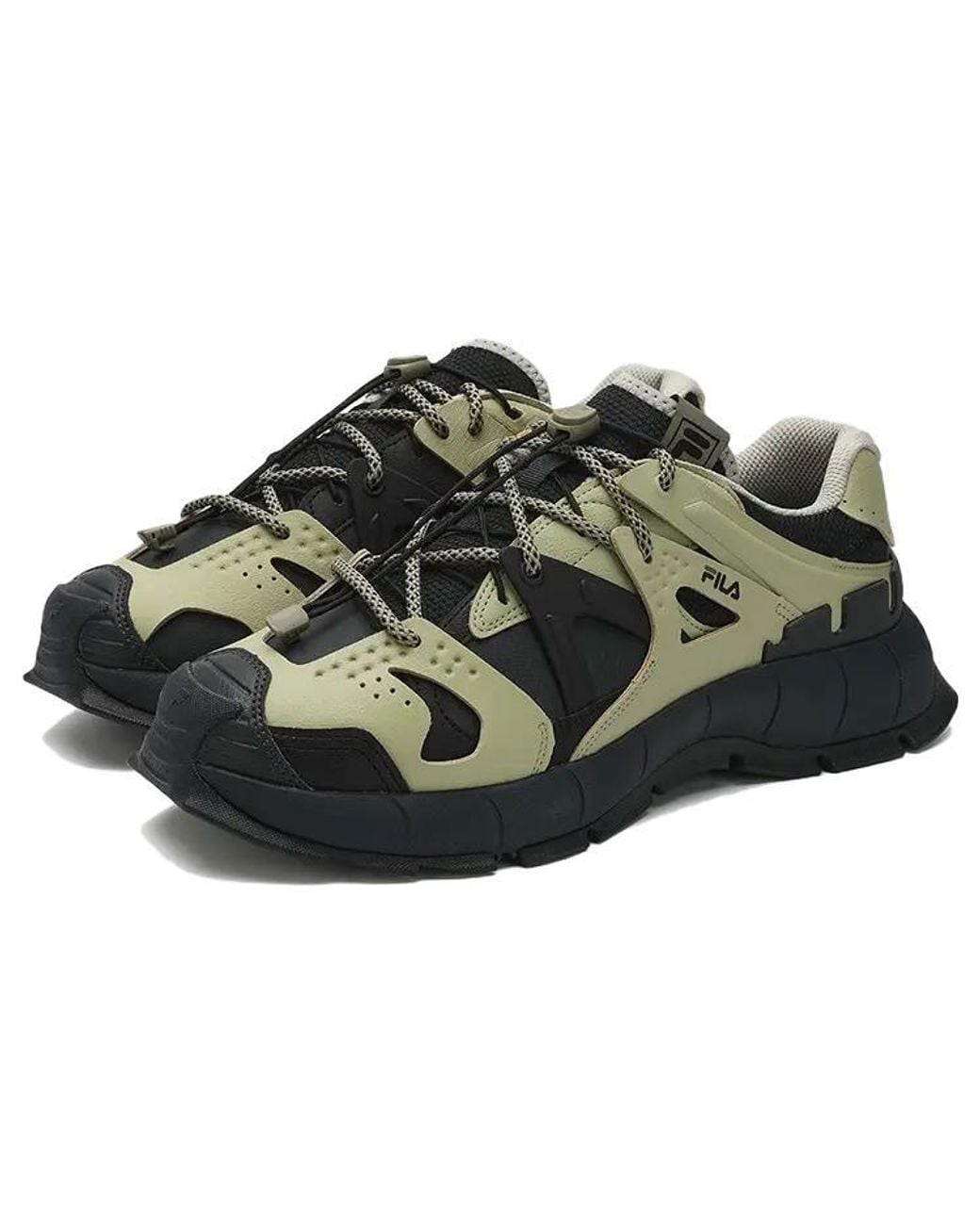 Fila Brown Decoder Athletic Shoes for men