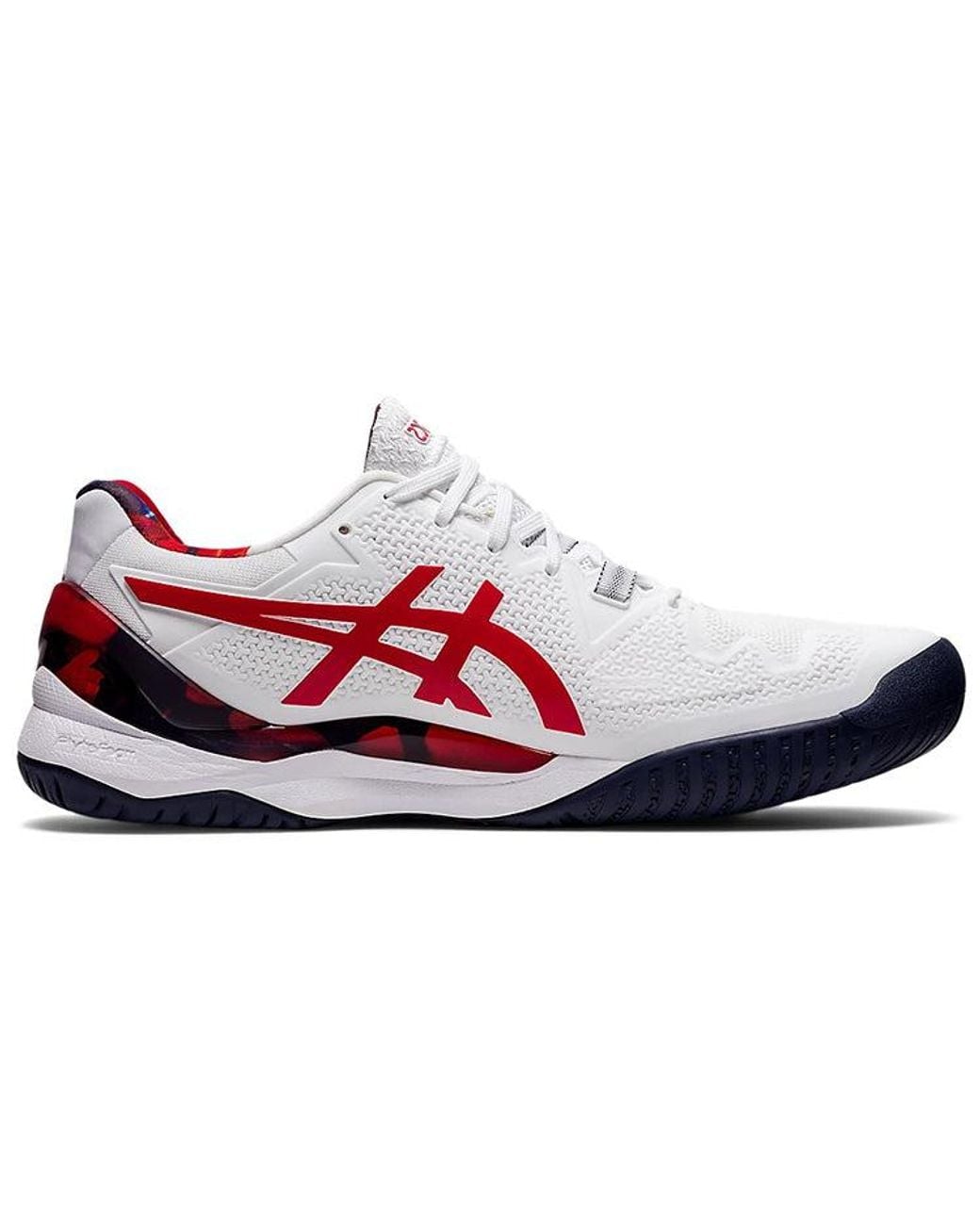 Asics White Gel Resolution 8 Le Classic' for men