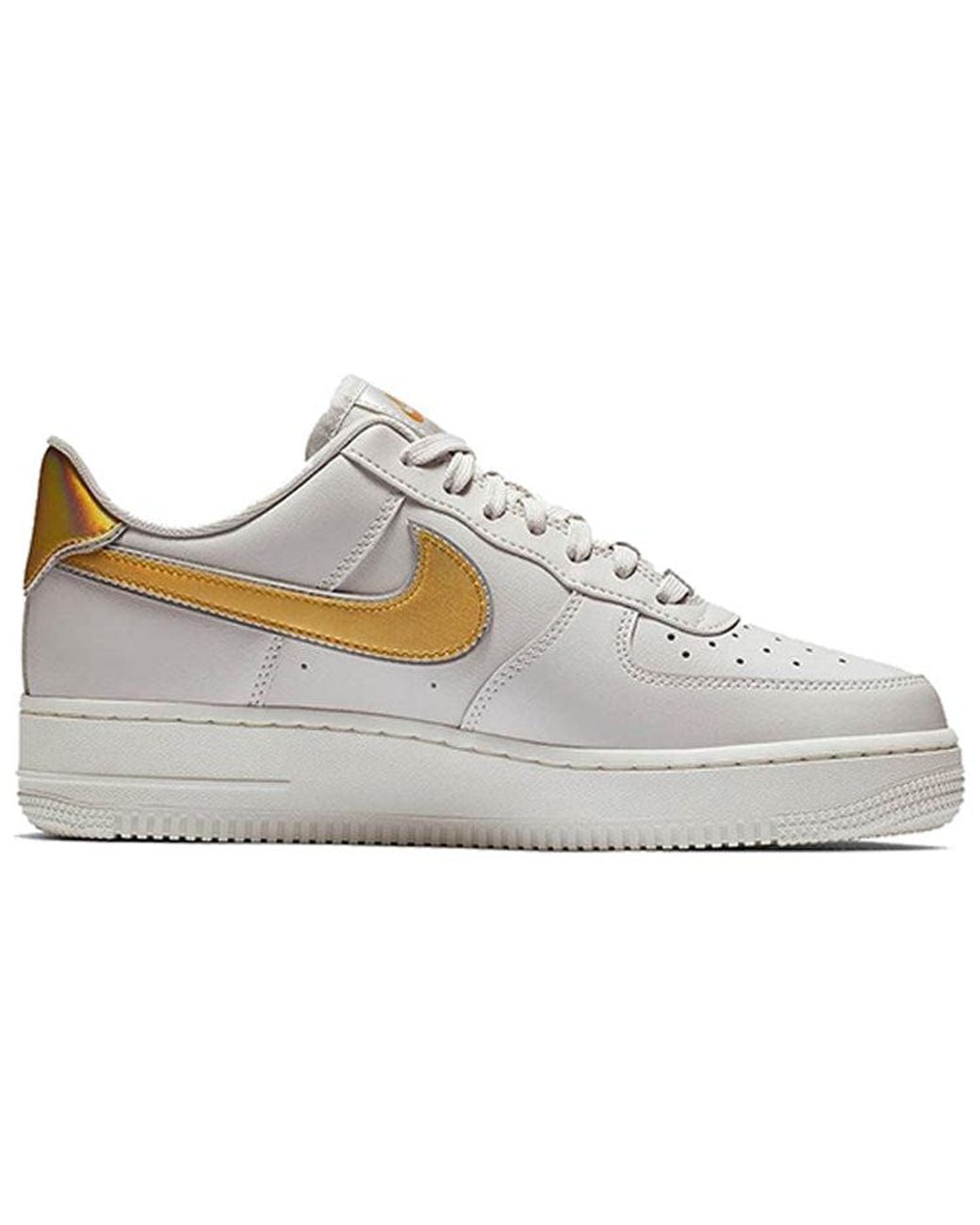 white grey gold air force