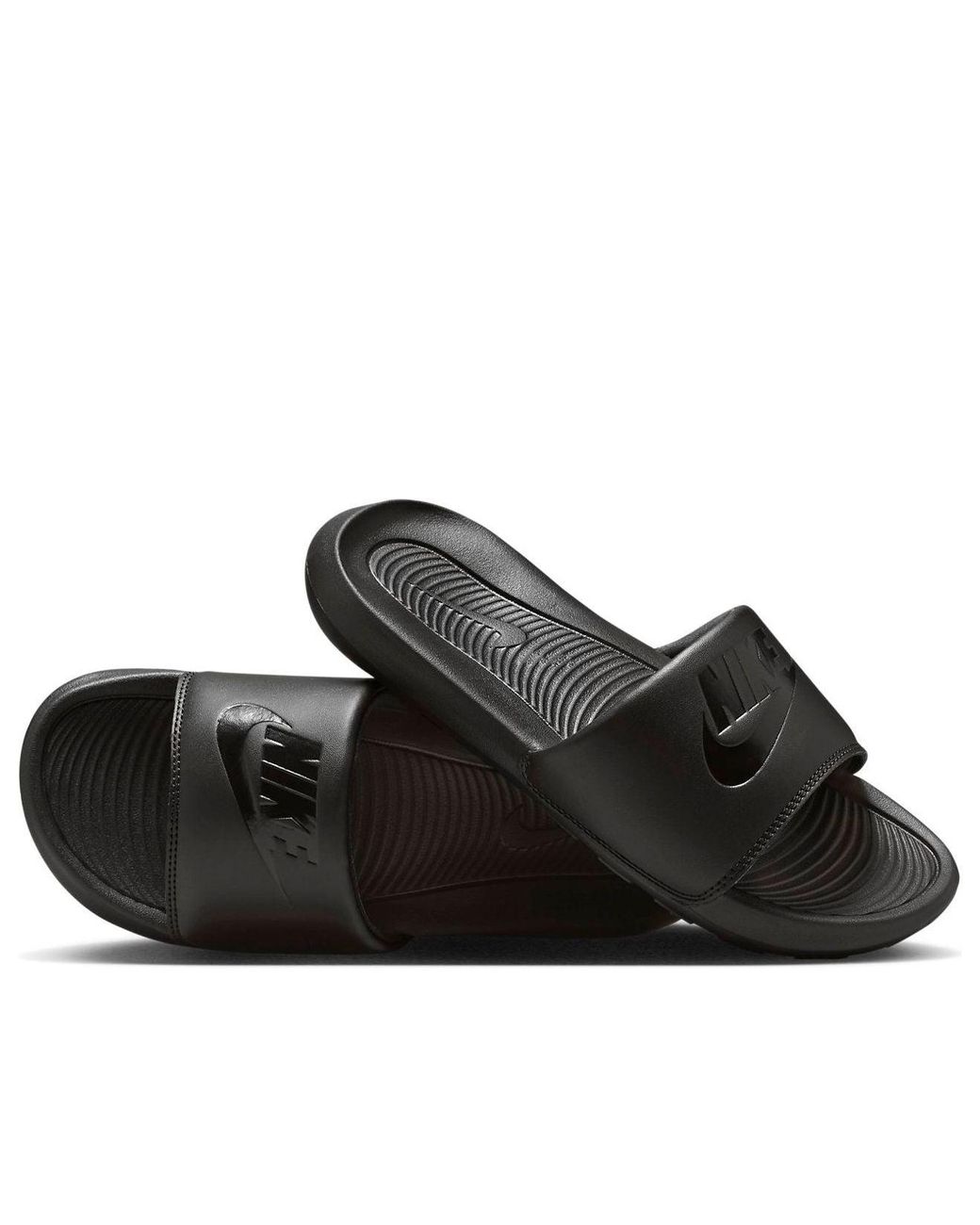 Nike Black (Wmns) Victori One Slide 'Triple'