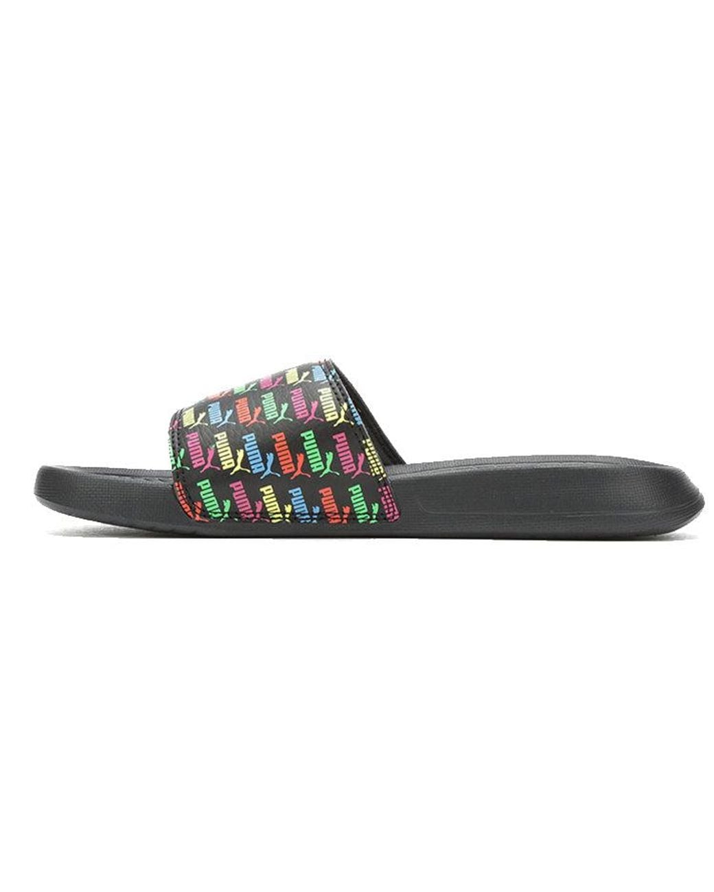 PUMA Green Popcat Mini Logo for men