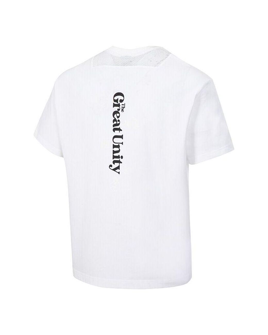 Nike White As Sportswear Great Unity Ss Top for men