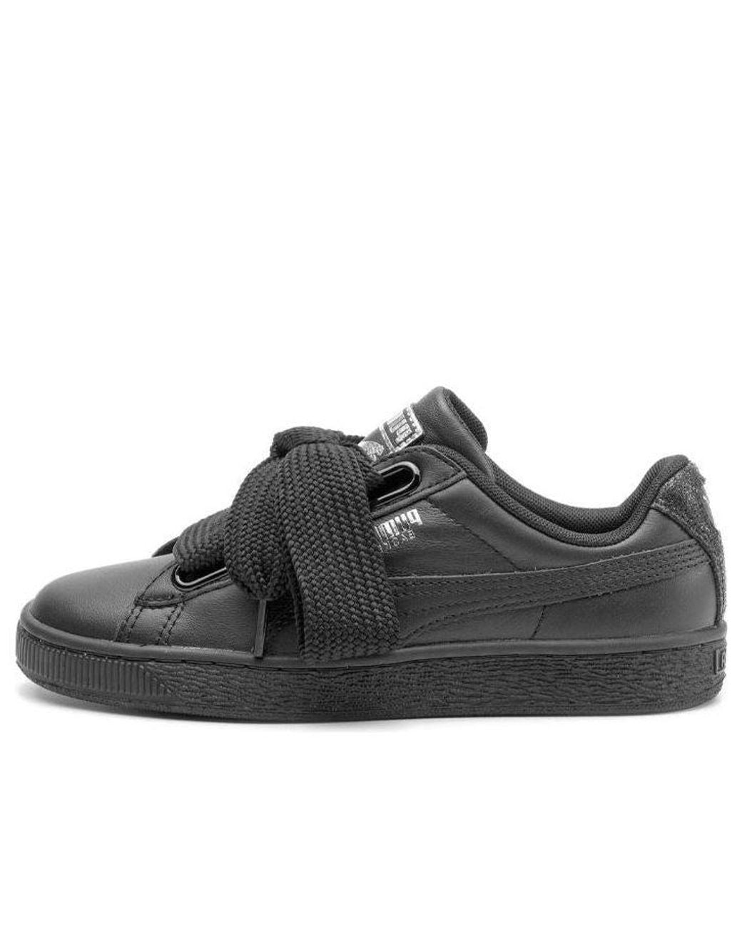 PUMA Black (Wmns) Basket Heart 'Bio Hack