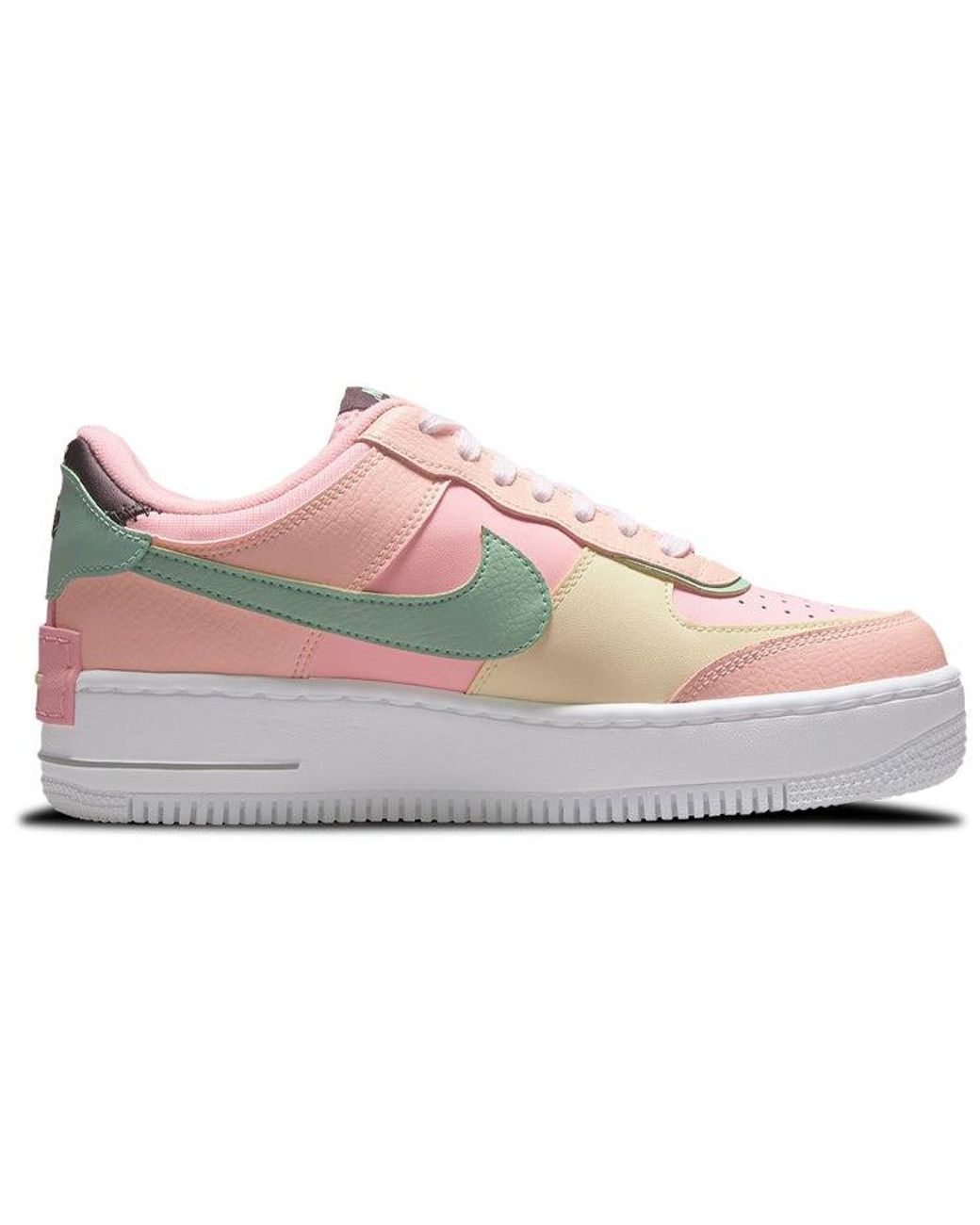 Nike Air Force 1 Shadow 'arctic Punch Barely Volt' in Pink | Lyst